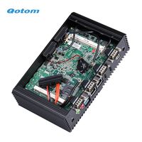 Mini PC Industrial sin Ventilador Core I5, Doble LAN, 2 HD, 6 Puertos COM, Placa Base Mini ITX, Mini PC de Escritorio X86