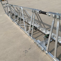 Niveleuse à béton à moteur essence Pioneer, avec châssis en acier de fabrication chinoise, poutre vibrante à section standard, équipement de pavage 6000 kg
