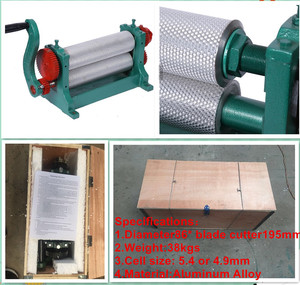 工場直販 手動蜜蝋ローラー エンボッサー 蜜蝋基板機 ワックススタンプ機 ハチミツバチ用 - Product Image 6