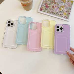 Хит продаж: Универсальные противоударные чехлы для телефонов 2-в-1 из ТПУ, цвета конфет, без держателя, для 17-11/AIR - Product Image 5