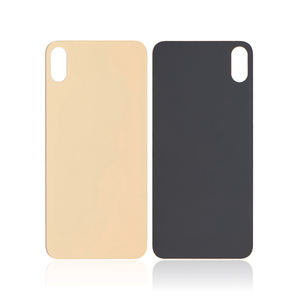Vente en gros de pièces de réparation de téléphones portables OEM couvercle de <span class=keywords><strong>batterie</strong></span> à grand trou boîtier de porte arrière verre de smartphone verre arrière pour iPhone XS Max - Product Image 4
