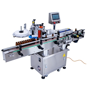 Automatic Desktop Labeling Machine Round Bottles <b>Square</b> Edges for New High <b>Speed</b> Full - Product Image 1
