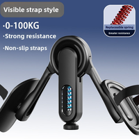 Alat Pelatih Otot Dasar Panggul yang Dapat Disesuaikan dengan Tali, Unisex Kegel Exerciser untuk Home Gym Thigh Master