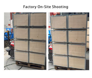 Plateforme en acier pour monter les escaliers, machine à 5 roues, design pliable, capacité de charge lourde, empilable, portable pour l'industrie - Product Image 4