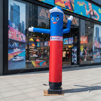 Mannequin publicitaire gonflable imperméable pour la publicité sportive et commerciale