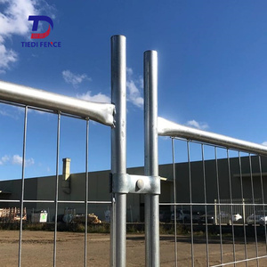 8ft Galvanizli İnşaat Çit Panelleri, Çelik Tel Örgülü, Birleşik Krallık ve Yeni Zelanda Güvenlik Sistemleri için Geçici Şantiye Çiti - Product Image 2