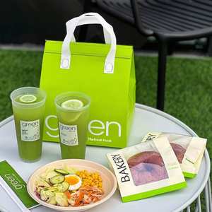 Sac à pain thermique jetable écologique, isolation thermique, réduction de la graisse, personnalisable, non tissé, feuille d'aluminium - Product Image 6