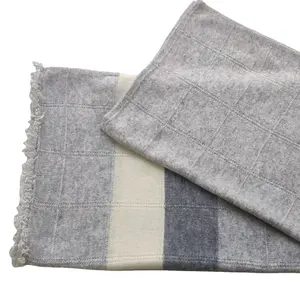 Fasion design pure cashmere knitted scarf