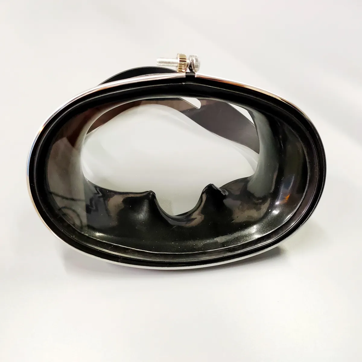 Masque de pêche de qualité et à bas volume, accessoire de plongée avec lentille ronde pc