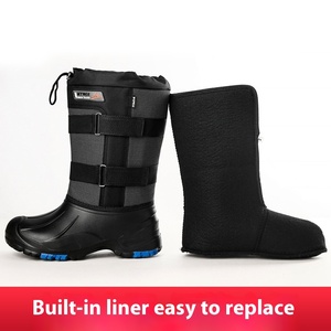 Chaussures de <span class=keywords><strong>ski</strong></span> et d'eau chaudes doublées polaire pour hommes, bottes de pêche légères transfrontalières, protection respirante pour le travail - Product Image 3