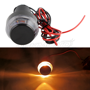 Pièces universelles pour moto, clignotants LED Emark pour guidon, indicateur de direction, manillar, indicador de luz de señal de giro - Product Image 5