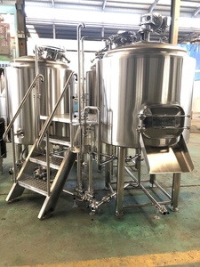 Équipement de brassage de bière professionnel pour brasserie artisanale de 500L <span class=keywords><strong>à</strong></span> 2000L, brasserie, cuve de brassage, réservoirs de brassage, machine <span class=keywords><strong>à</strong></span> bière, brassage <span class=keywords><strong>à</strong></span> domicile - Product Image 3