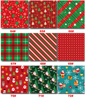 Papier d'emballage cadeau de Noël haut de gamme 51*75cm, papier d'emballage cadeau coréen personnalisé pour Noël