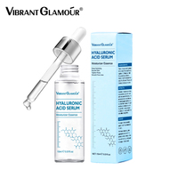 Sérum Anti-Âge Visage West & Month à l'Acide Hyaluronique Or, Soin Hydratant et Éclaircissant