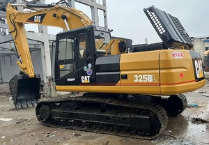 Excavadora mediana de <span class=keywords><strong>25</strong></span> toneladas usada original de Japón para maquinaria de construcción sobre orugas Cat 325B con engranaje y bomba de motor Cummins en stock - Product Image 3