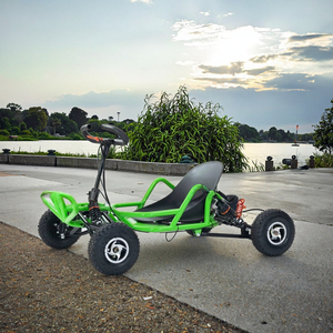 Xe điện bốn bánh phiên bản đỏ bán chạy dành cho người lớn, vui chơi giải trí ngoài trời, drift, truyền động xích, xuất khẩu - Product Image 4