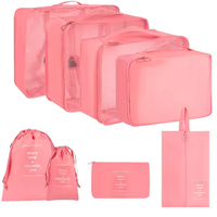 2025 Best Seller 8PCS Cubes d'emballage de compression légers Set Organisateur de bagages personnalisable pour le voyage