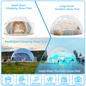 Domo Geodésico de Lujo para Glamping de Invierno, Tipo Iglú, de 6m con Claraboya, para Hoteles y Resorts - Product Image 5