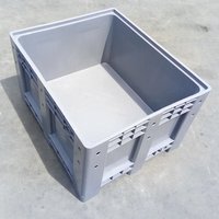 Grote 1210 Zware Kunststof Pallet Box Hdpe Massief Type Bulk Pallet Container Prijzen Voor Groenten En Fruit