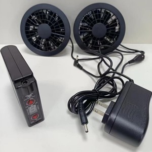 7.4 볼트 5200mAh 재킷 냉각 팬 배터리 세트 7.4 v 충전기를 포함한 휴대용 팬을위한 충전식 배터리 - Product Image 6