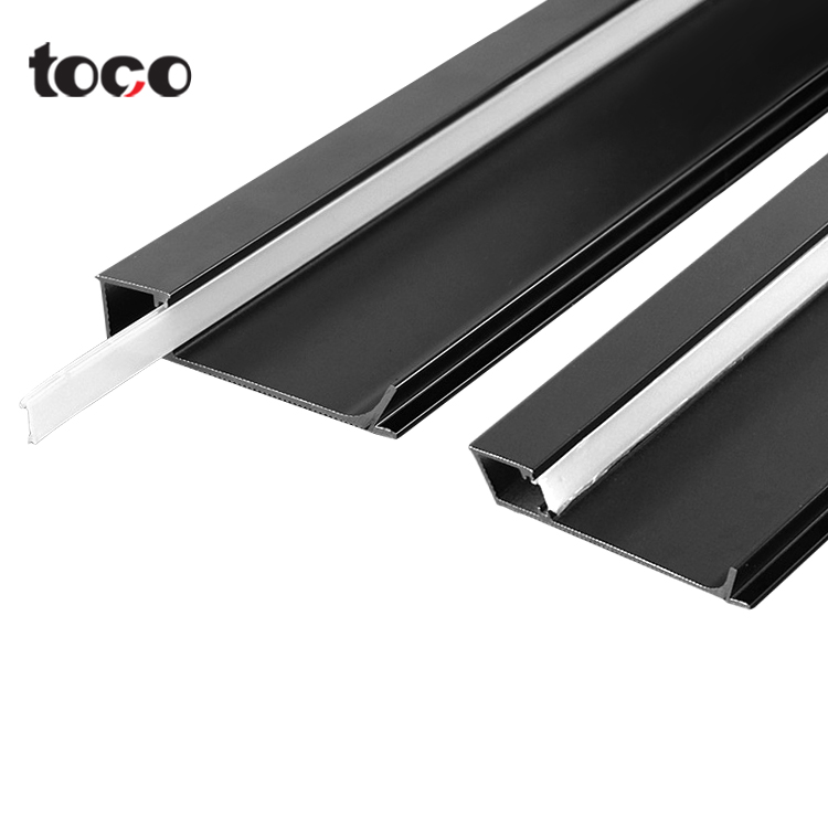 Аксессуары для напольного покрытия TOCO, алюминиевая плинтуса, плинтус из нержавеющей стали