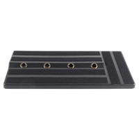 RPB-1BK Pedal gitar Mini ringan, papan Pedal gitar Mini ringan bahan aluminium dan plastik dengan tas bawaan