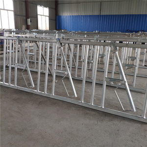 Nouvel équipement d'élevage de bovins laitiers en acier vache tête de verrouillage panneau d'élevage pince de cou de taureau accessoires de cou de boeuf <span class=keywords><strong>pour</strong></span> l'élevage - Product Image 3