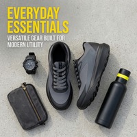 Chaussures de sport décontractées pour hommes, basses, confortables, à lacets, en maille respirante grise, personnalisables avec logo OEM, vente en gros