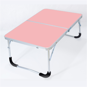 Mesa Plegable Portátil Pequeña y Moderna de Aluminio Rectangular para Acampar, Hacer Picnic, Muebles de Exterior, Mesa para Computadora y Barbacoa - Product Image 5