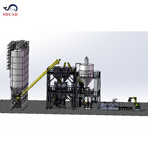 Línea de Producción de Mortero Seco Modular con Diseño de Ahorro Energético para el <span class=keywords><strong>Mercado</strong></span> de la Construcción Global - Product Image 1