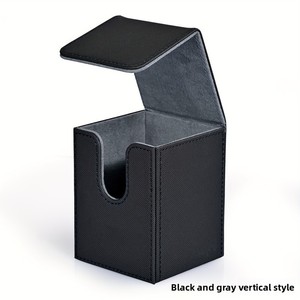Boîte de rangement verticale <span class=keywords><strong>en</strong></span> plastique personnalisable pour cartes TCG et cartes de jeu de société - Product Image 5