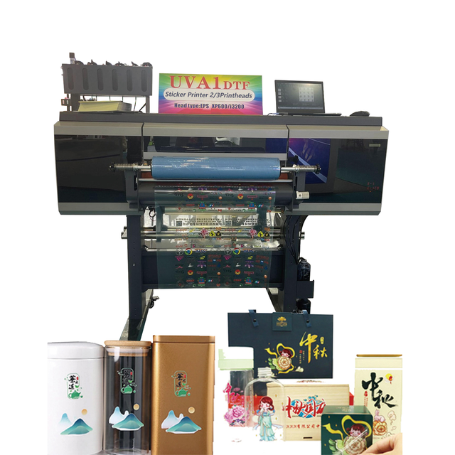 New I3200 60cm A3 Flatbed UV DTF Printer with Laminator 2-in-1 Roll to Roll DTU Sticker Printer DTF Uv New Design
