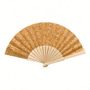 Eco-Friendly Custom Solid Printing Wooden <b>Fan</b> <b>Hand</b> Cork Wood <b>Hand</b> <b>Fan</b> Material Cork Folding Wooden <b>Hand</b> <b>Fan</b> - Product Image 5