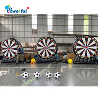 Carnaval Sport Jeux Grand Football Fléchettes Gonflable Football Fléchettes Cible pour Enfants Adultes