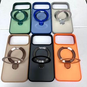 360 °   Funda Magnética Esmerilada con Anillo Giratorio para iPhone 18 <span class=keywords><strong>Pro</strong></span> Max 17 16 15 14 13 <span class=keywords><strong>Pro</strong></span> Max, Carcasa Antigolpes con Colores Vibrantes - Product Image 6