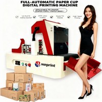 Imprimante automatique de sacs en papier à passage unique, machine d'impression numérique à jet d'encre industrielle avec système d'alimentation automatique