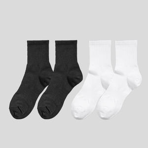 <span class=keywords><strong>Robe</strong></span> d'affaires pour hommes Chaussettes de sport respirantes à tube moyen pour hommes Printemps et automne - Product Image 5