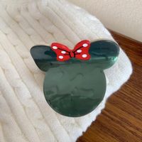 Élégante pince à cheveux en acétate motif Mickey et bandeau lapin, épingle à cheveux design requin – Accessoire de fête fait main