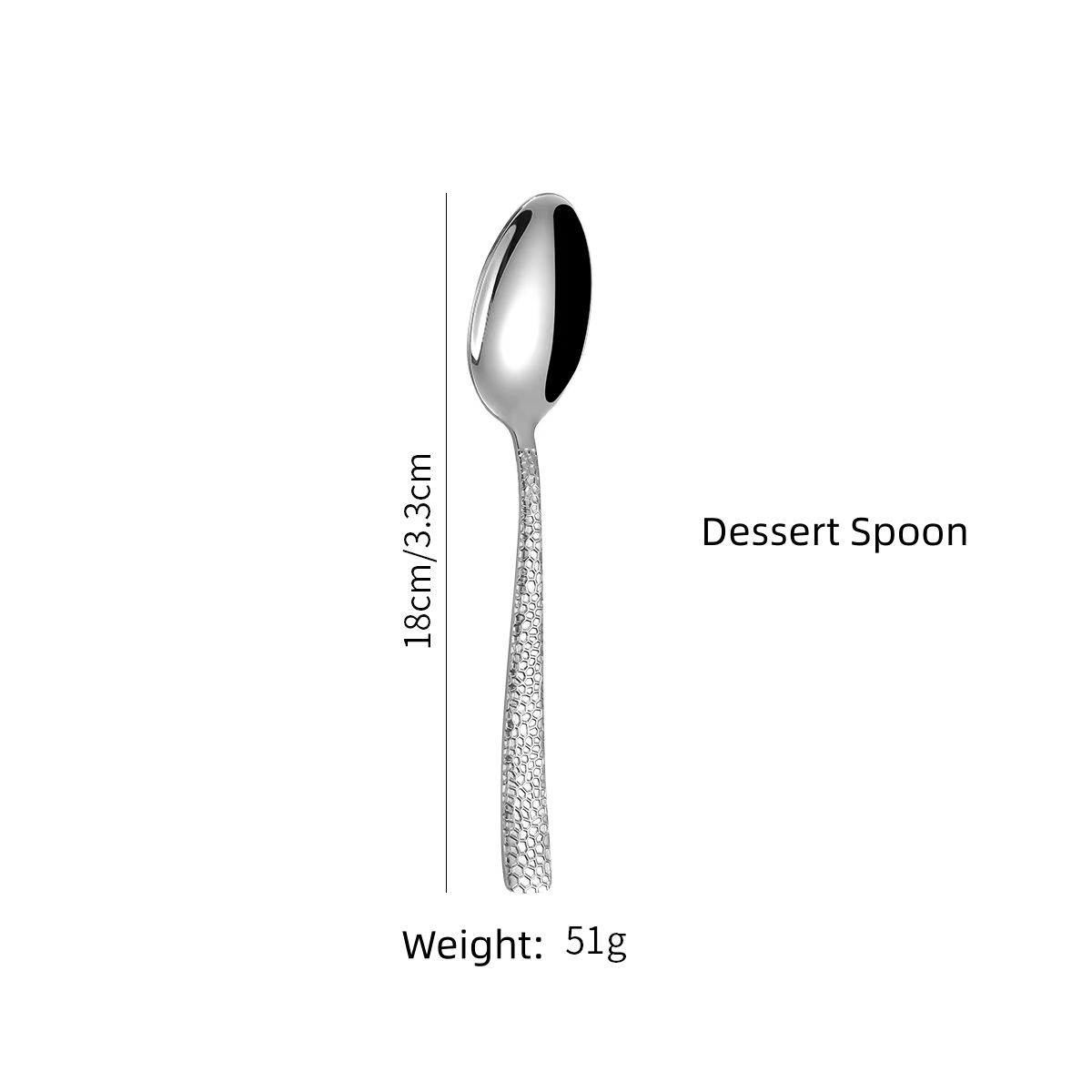 Argento- Cucchiaio da dessert
