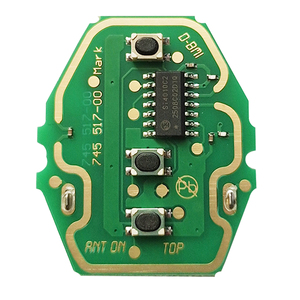 Carte de circuit imprimé de clé à distance de remplacement pour <span class=keywords><strong>BMW</strong></span> E38 E39 E46 X3 X5 Z3 Z4 Série 1/3/5/7 315/433Mhz 3 boutons sans <span class=keywords><strong>batterie</strong></span> - Product Image 2