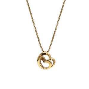 yunnique Heart Pendant <b>Necklace</b> Stainless Steel Gold Silver Double <b>Ring</b> Heart Shape For Couple Gift Jewelry - Product Image 5