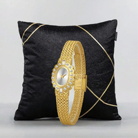 Montre-bracelet de luxe pour femme, personnalisée ODM, simple, à quartz, boîtier en alliage, étanche 3ATM, mouvement japonais, pour affaires