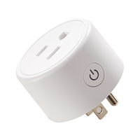 Productos Inteligentes para el Hogar en EE. UU., Enchufe Inteligente Wifi Tuya, Mini Enchufe Inteligente sin Puerto USB
