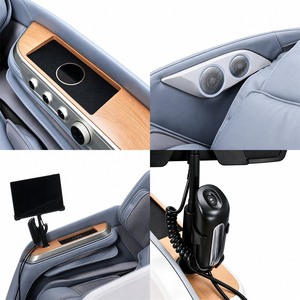 Chaise Zéro Gravité ZQ9100 avec Airbag, Commande Vocale, Haut-parleurs, Écran LCD, Jambes Séparées et Étirement Indépendant des Chevilles, Nouveau Modèle - Product Image 3