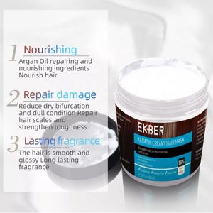 Masque capillaire hydratant à la kératine, Logo personnalisé, quantité minimale de commande vente chaude, huile capillaire marocaine - Product Image 5