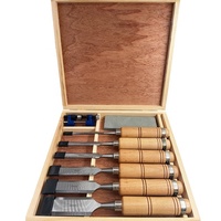 8 pièces outils de gravure sur bois Guide d'affûtage/ciseaux à pierre à aiguiser charpentier ensemble de ciseaux à découper en bois