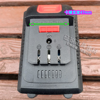 Batterie Li-ion en plastique 21V 48VF pour perceuse sans fil avec indicateur LED et BMS 5 cellules