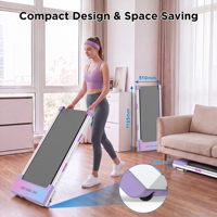 Caminadora Plegable para el Trabajo y el Hogar, Una Máquina para Ambos Lugares, Caminadora Debajo del Escritorio, Motor Silencioso, Ejercicio Diario en la Oficina