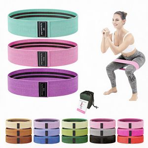 Elastic Resistance Band For Fitness And Body Shaping Durable Polyester Cotton Opp Bag Packaging - Product Image 4