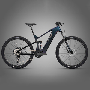 Bicicleta de Montaña 29er EM10 de Fibra de Carbono con Suspensión Completa, Motor Central M560 de 500W 48V y 12 Velocidades, Bicicleta Eléctrica para Adultos - Product Image 6
